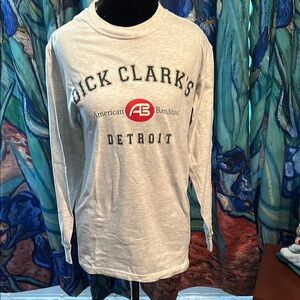 Hanes Dick Clark’s AB Light Gray Long Sleeve Tee
